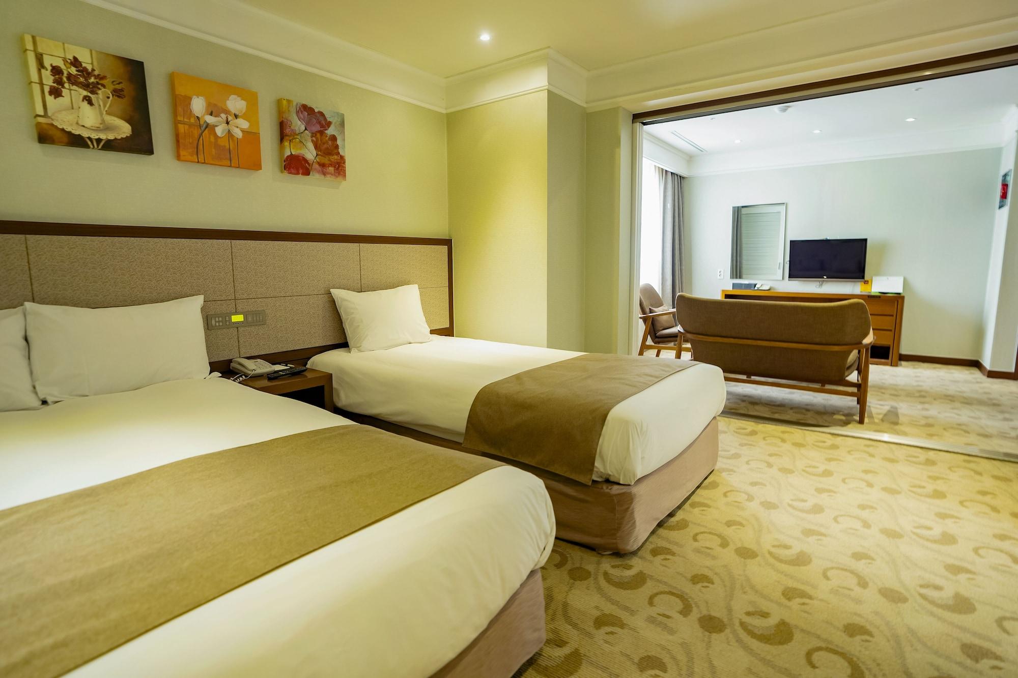 Jeju Robero Hotel Bagian luar foto