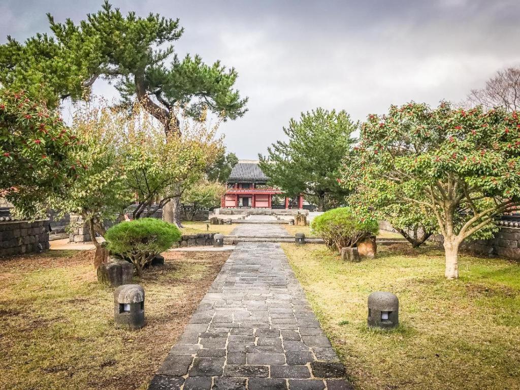 Jeju Robero Hotel Bagian luar foto